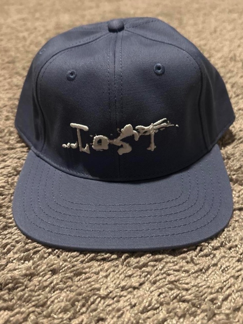 LOST Navy Blue cap Surf Skater cap